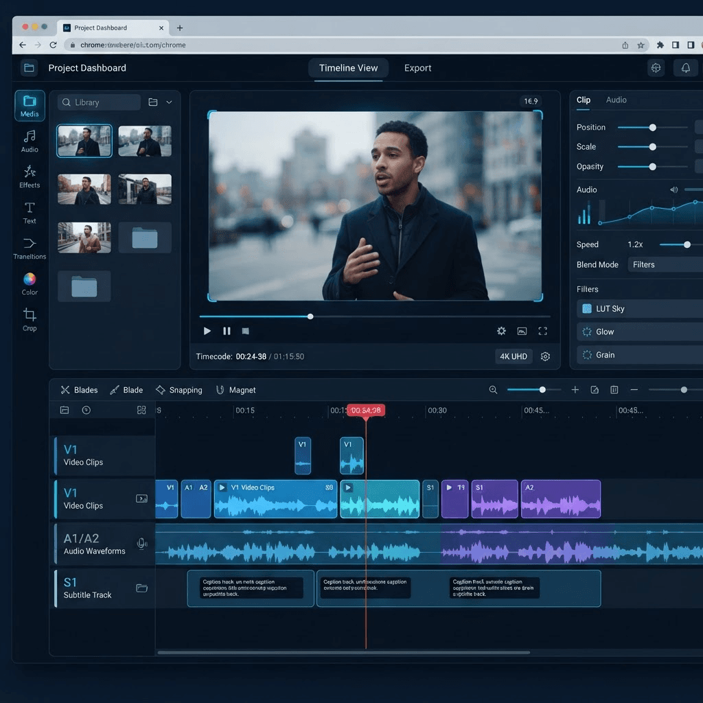 Browser Video Editor